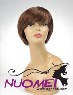 fashion short brown woman wig