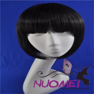 fashion woman wigs, short black bobo for girl and OL