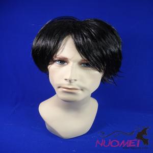 fashion man wigs, short and black