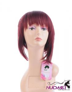 short red fashion woman wig