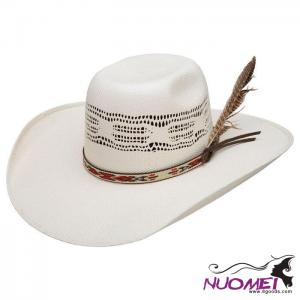 F0016 Young Gun Jr 4in. Brim Straw Cowboy Hat