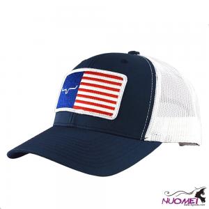 F0076 Navy American Trucker Cap