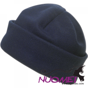 F0087 FLEECE BEANIE in Blue