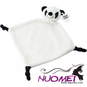 B0022 PLUSH CLOTH in Black & White Panda