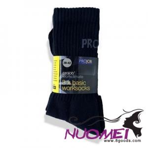 D0155 SUPPLE WORK SOCKS in Semi-terry Cloth