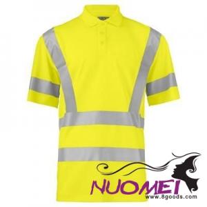 D0157 HI-VIS PIQUÉ TOP