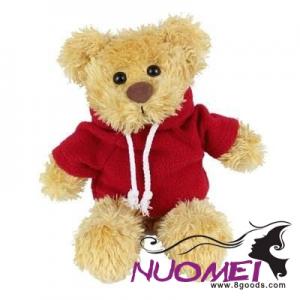 B0034 ROCKY HOODY TEDDY BEAR