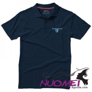 D0163 ADVANTAGE SHORT SLEEVE MENS POLO in Navy