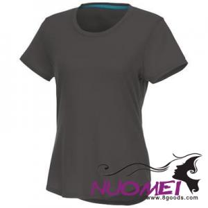 D0170 JADE SHORT SLEEVE LADIES RECYCLED TEE SHIRT in Storm Grey