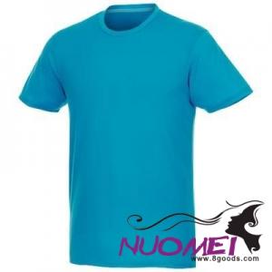 D0172 JADE SHORT SLEEVE MENS RECYCLED TEE SHIRT in Nxt Blue