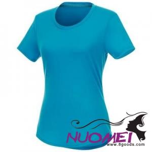 D0175 JADE SHORT SLEEVE LADIES RECYCLED TEE SHIRT in Nxt Blue