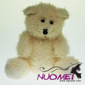 B0057 12CM PLAIN SNOWY BEAR