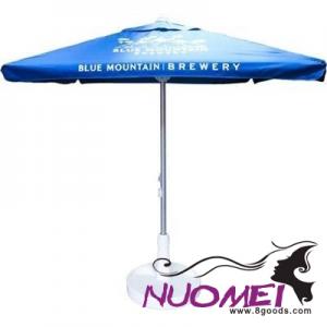 B0403 2M SQUARE ALUMINIUM METAL PARASOL