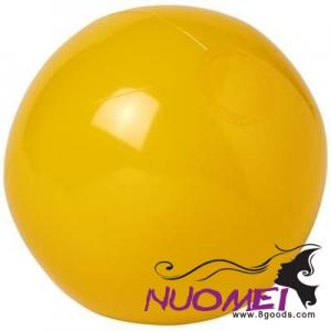 B0414 BAHAMAS SOLID BEACH BALL in Yellow