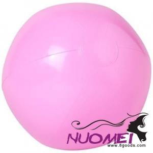 B0427 BAHAMAS SOLID BEACH BALL in Light Pink