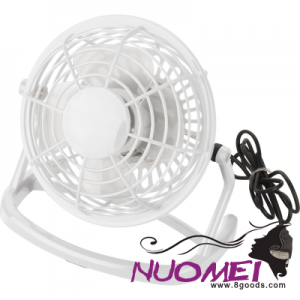 F0350 USB DESK FAN in White