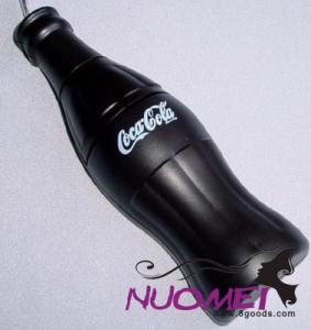 F0357 BOTTLE SHAPE COMPUTER MOUSE in Black