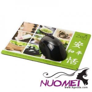 D0498 Q-MAT® RECTANGULAR MOUSEMAT in Black Solid