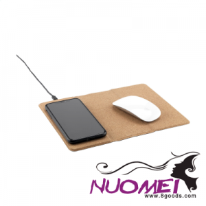 D0522 CORK CORDLESS CHARGER MOUSEMAT