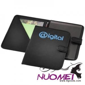 F0471 UNIVERSITY A4 PORTFOLIO in Black Solid