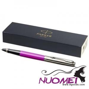 D0615 JOTTER PLASTIC with Stainless Steel Metal Rollerbal Pen in Magenta