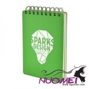 D0627 A5 MUSKER JOTTER in Green