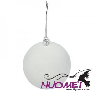 B0688 NADAL CHRISTMAS BAUBLE in white