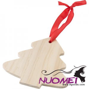 B0693 WOOD CHRISTMAS TREE in Brown