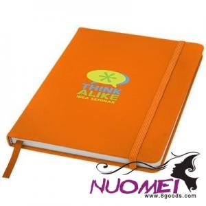 D0639 SPECTRUM A5 HARD COVER NOTE BOOK in Orange