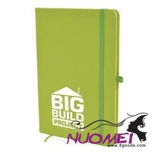 D0643 A5 MOLE NOTE BOOK in Dark Green