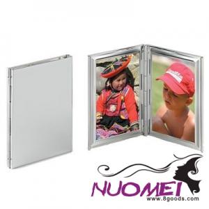 F0677 METAL DOUBLE PHOTO FRAME