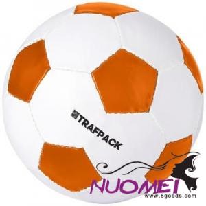 D0898 CURVE SIZE 5 FOOTBALL in Orange