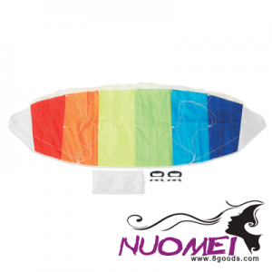 H0395 RAINBOW DESIGN KITE in Pouch