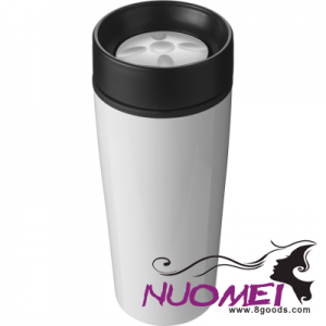 H0489 TRAVEL MUG in White