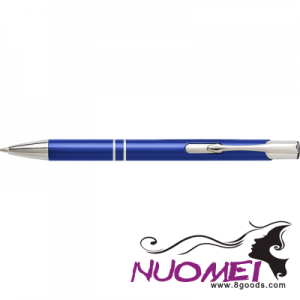 H0643 ALUMINIUM METAL BALL PEN in Blue